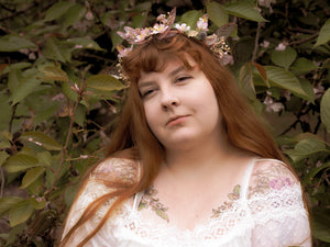OOAK Cherry Blossom Crown 2
