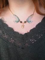 Lade das Bild in den Galerie-Viewer, Enchanting necklace - green, frog
