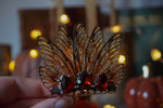 Load image into Gallery viewer, Pumpkin Patch Faerie Hair Crown Combs

