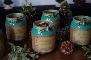 Spirit of Fae Christmas Candles with Bracelet
