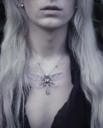Load image into Gallery viewer, Whimsical Faerie necklace &quot;purple&quot;
