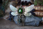 Load image into Gallery viewer, Faerie Hair Comb &quot;Enchanted Forest&quot;
