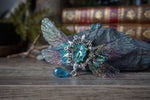 Lade das Bild in den Galerie-Viewer, Whimsical Faerie necklace &quot;pink- turquoise&quot;
