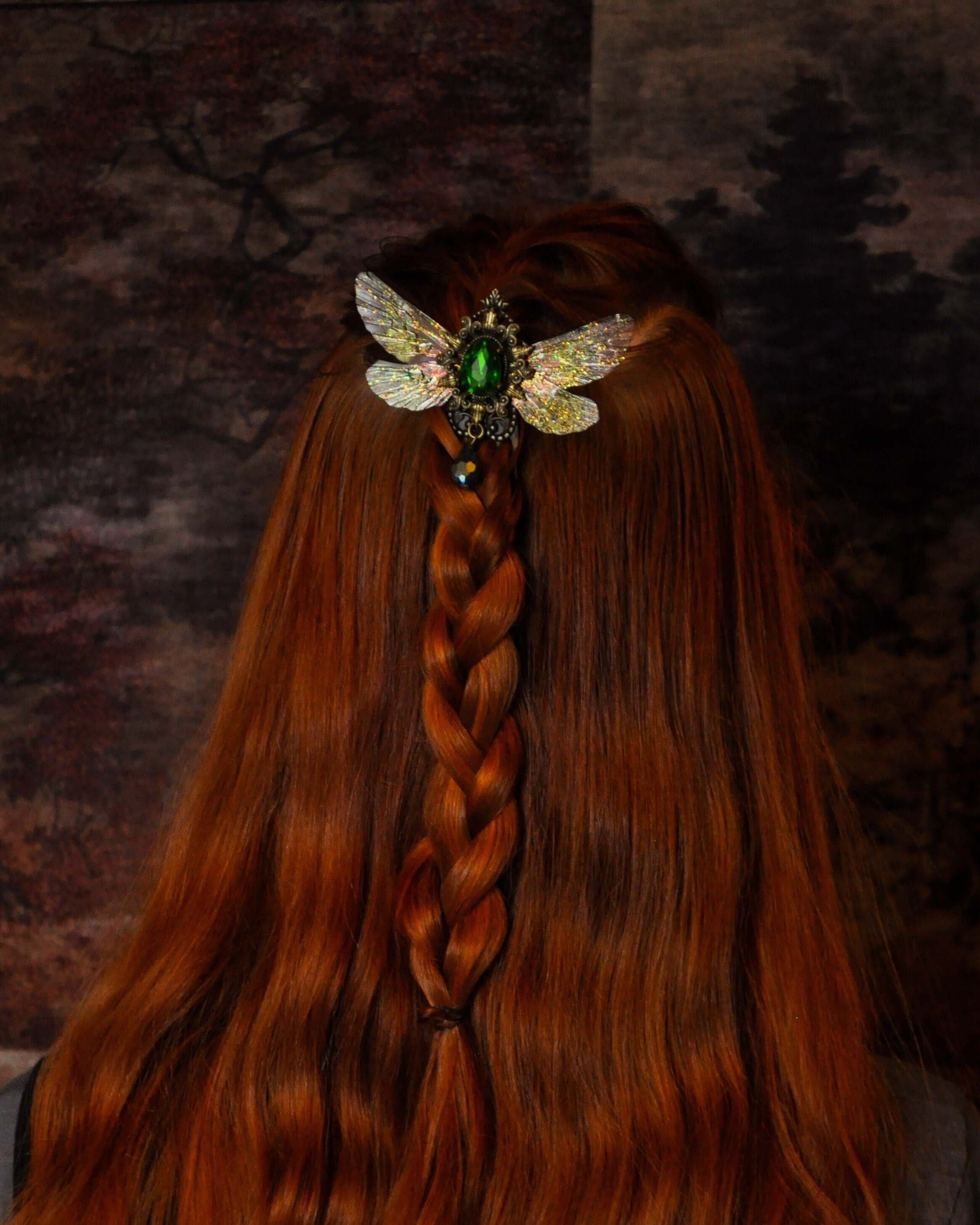 Faerie Hair Comb "Enchanted Forest"