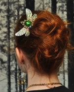Load image into Gallery viewer, Faerie Hair Comb &quot;Enchanted Forest&quot;

