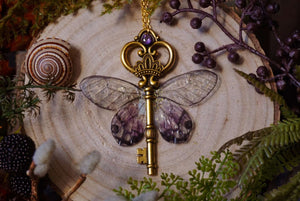 Flying Key necklace