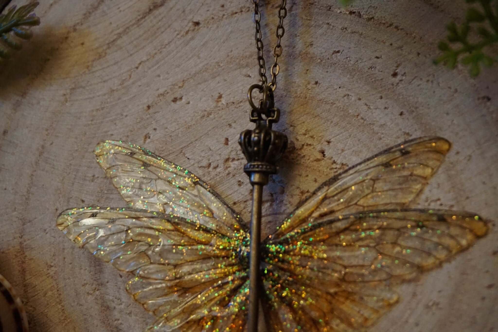 Enchanted Spoon Sprite Fae necklace