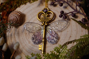 Flying Key necklace