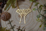 Load image into Gallery viewer, The Luna Moth necklace - gold / silver
