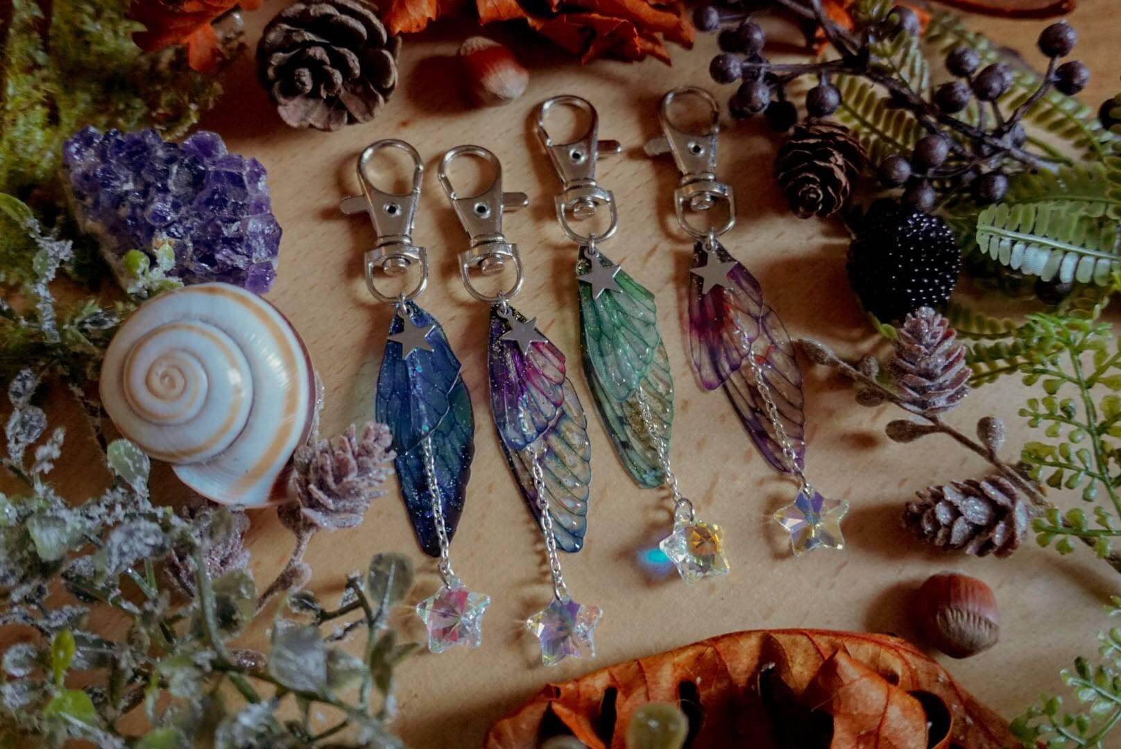 Magical Faerie Keyrings