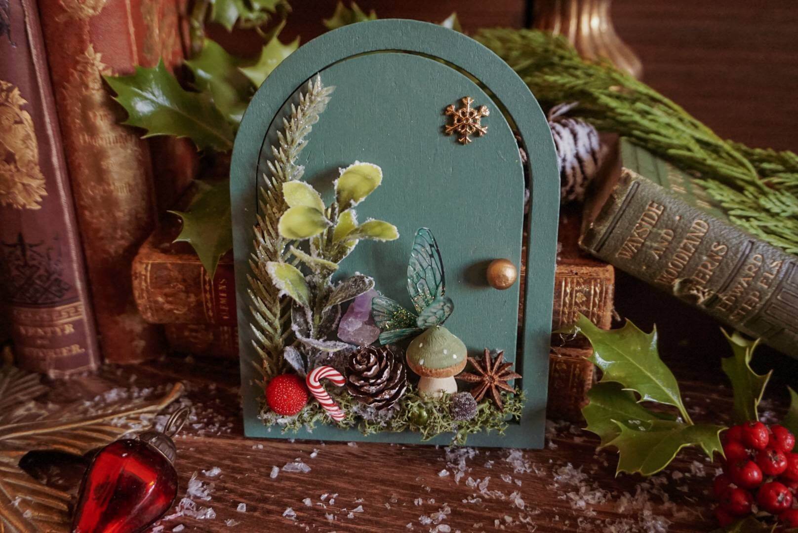 OOAK Fairy Winter Doors