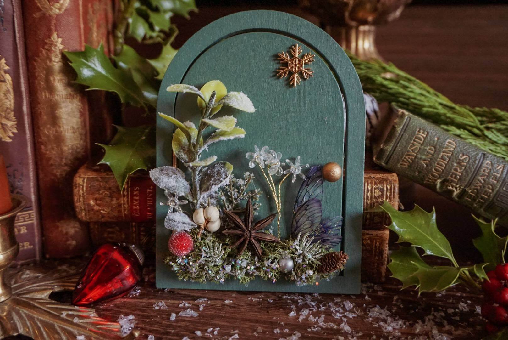 OOAK Fairy Winter Doors